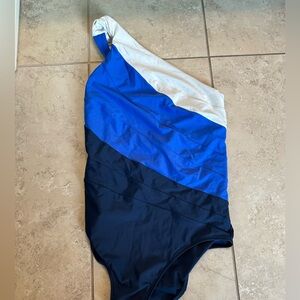 Summersalt Sidestroke One Shoulder Swimsuit